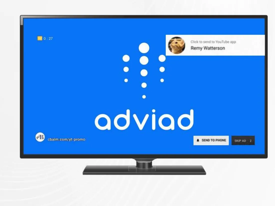 Пример формата «Connected TV»