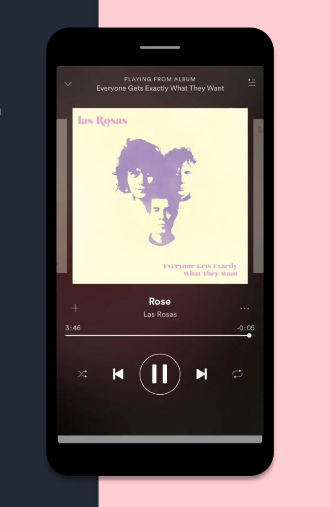 Пример формата «Аудиореклама в Spotify»